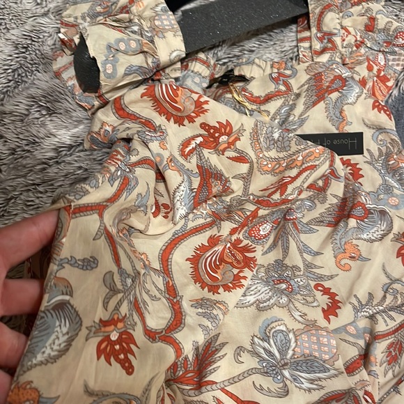 House of Harlow 1960 florals maxi dress size m - Picture 6 of 6